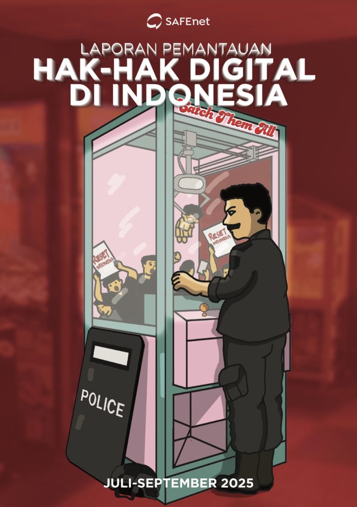 Sampul Laporan Pemantauan Hak-Hak Digital Triwulan 3 Tahun 2025