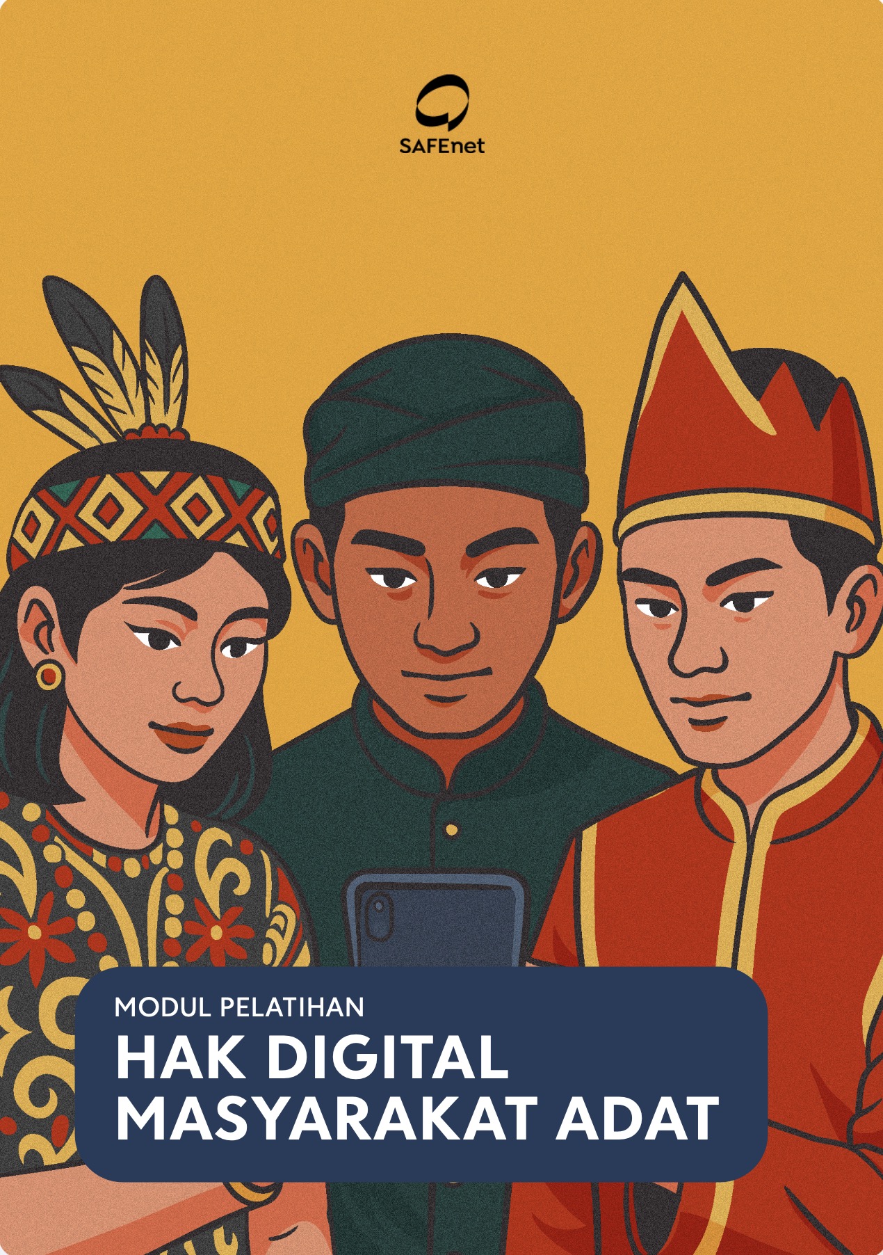 Sampul Modul Hak Digital Masyarakat Adat