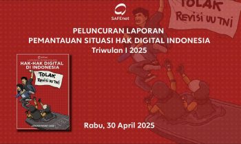 Situasi Hak Digital Indonesia Triwulan I 2025