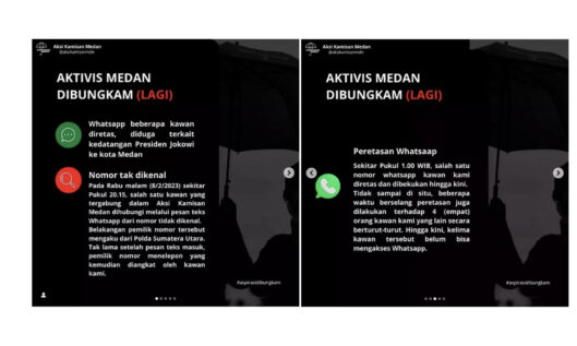 Peretasan WhatsApp Medan