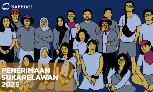 Penerimaan sukarelawan baru SAFEnet 2025